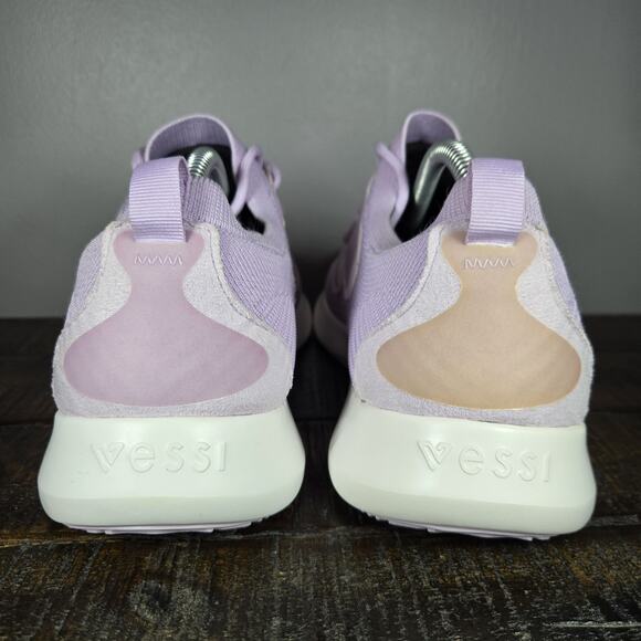 Vessi Everyday 2.0 Mens Size 10 Lace Up Waterproof Shoes Sneakers Purple - Picture 4 of 13